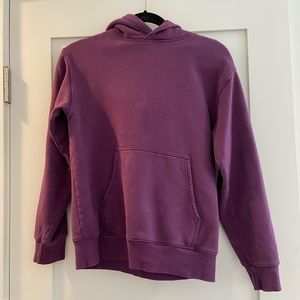 Aritzia TNA purple sweatshirt